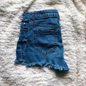 Studded high waisted denim Forever21 shorts